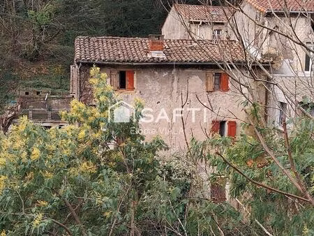 graissessac : maison à rénover  jardin & terrasse