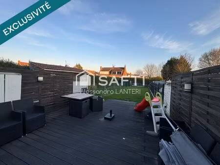 maison 3 chambres avec grand jardin