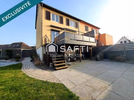 maison familiale - t6 - jardin - piscine - garages