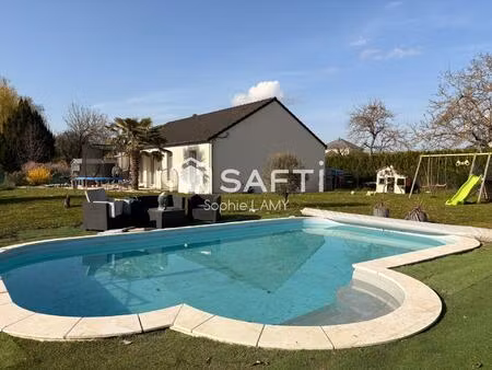 maison sans vis a vis avec piscine