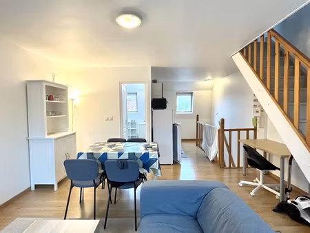 location meublée duplex 2 pièces 39.13 m² à croix (59170)  694 €