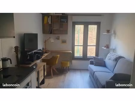 studio meublé 21m2 + parking ville d'avray