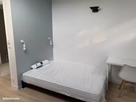 chambre 1 pièce 15 m²