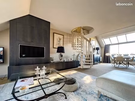 duplex meublé de standing – 97 m² – vue loire