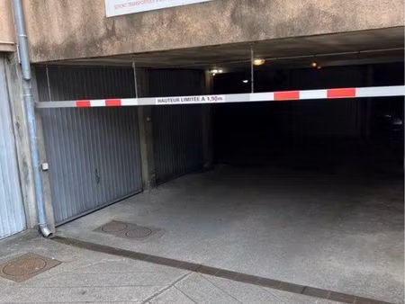 garage à louer quartier gare