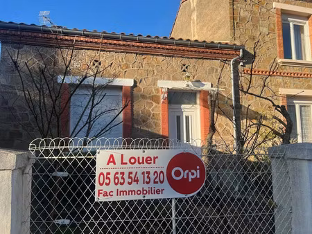 location meublée maison 2 pièces 57 m² à carmaux (81400)  580 €