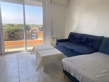 a louer - appartement t3 meublé - canet-en-roussillon