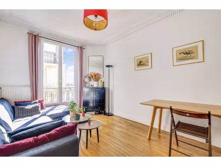 paris 20 : appartement 2 pièces de 35.52m²