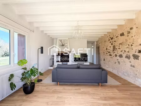 vente maison 5 pièces 94 m² barbaste (47230)