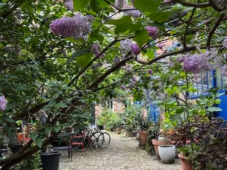 paris 14 - beau duplex meublé dans une impasse privée