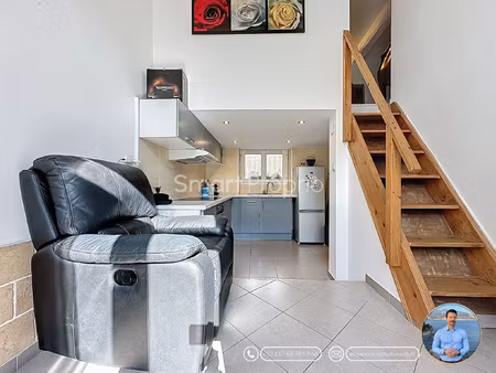 menton / borrigo - 2p traversant en rdc de maison mentonnais