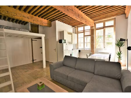 lyon 5 vieux lyon saint georges - studio meublé avec mezzanine - 33 m²