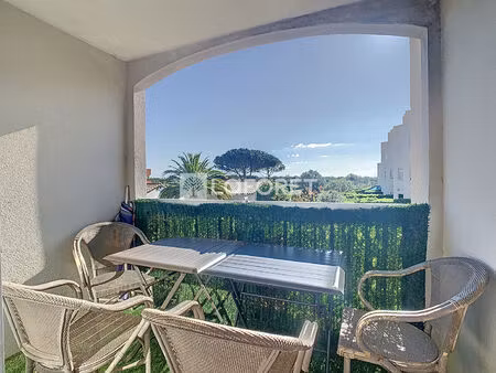studio meublé vendu loué - saint cyprien plage secteur lagune - 19m²