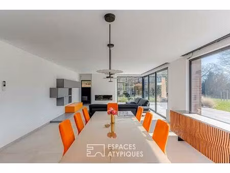 maison contemporaine et lumineuse à croix-beaumont