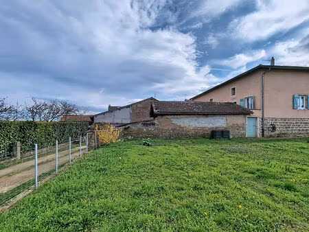 maison saint etienne des oullieres à rénover 3 pièce(s) 80 m2