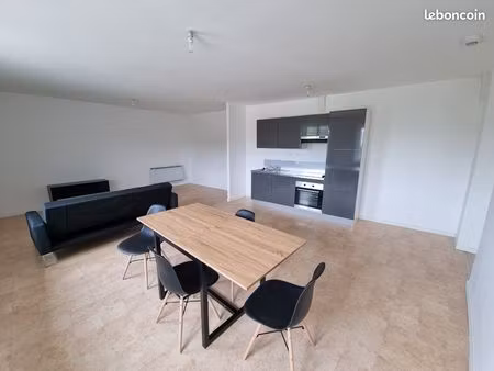 appartement meublé t2 lumineux de 60m2