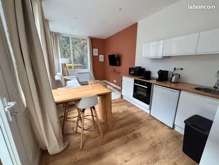 t2 meublé de 35 m²