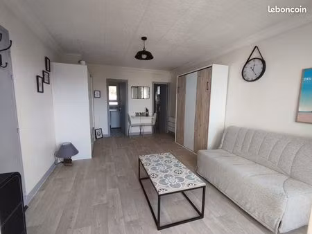 très joli t1 25m2 quartier très calme de la pironnière. location annuelle