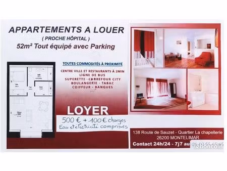 appartement montélimar