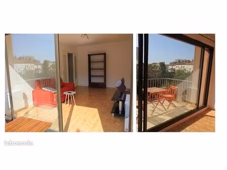 t2 lumineux balcon double garage fermé garibaldi