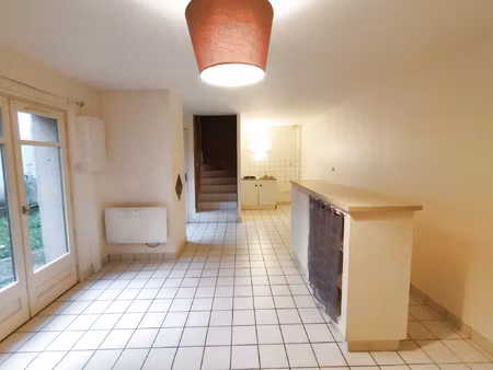 beau petit appartement avec petite courette avec droit de pa