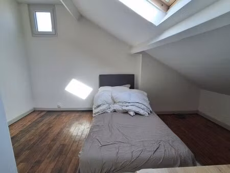 a vendre studio en dernier etage/bas montreuil limite vincennes