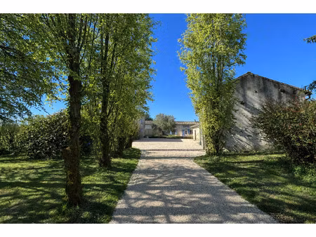 vente character country house with electric gates  tree-lined drive & heated tiled pool