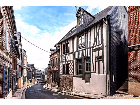 authentique maison honfleuraise rénovée