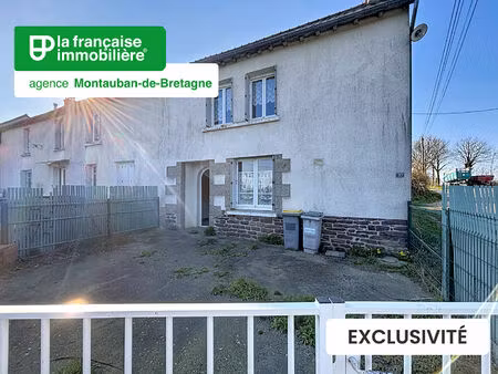 maison de campagne - 87 m² - fort potentiel - proche étang - loscouët-sur-meu