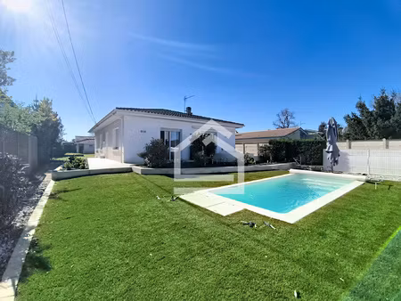 maison de plain-pied à pessac 118m2