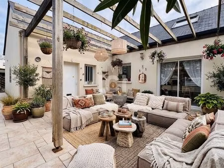 maison vie de plain - pied familiale - 5 chambres - petit mars - bourg - 155m²