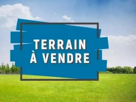 terrain constructible à vendre