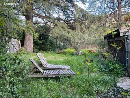 location maison meublée avec jardin sans vis-à-vis - aumessas (cévennes)