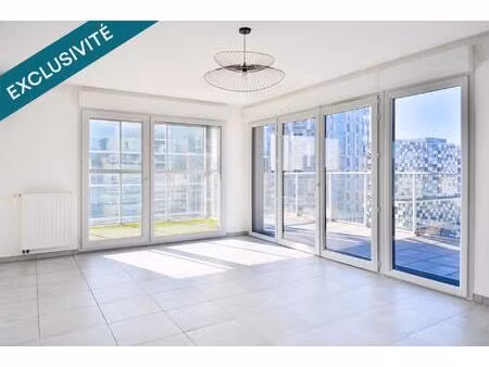 spacieuse pièce de vie  lumineuse  3 terrasses