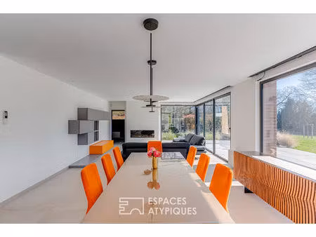 maison contemporaine et lumineuse à croix-beaumont