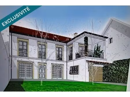 opportunité rare au blanc-mesnil : projet de surélévation validé – terrain 340 m² – le bla