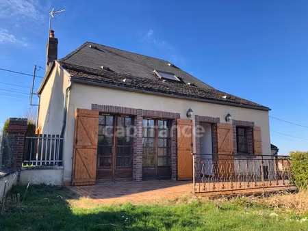 maison à vendre 3/4 pièces merry la vallee (89)-91m2 habitables-garage-cave voûtée-terrain