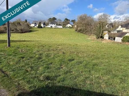 terrain de 5733 m2 a diviser en campagne de saint thuriau