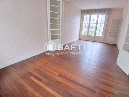 maison avec jardin au calme – fort potentiel - 3 voire 4 chambres - bureau