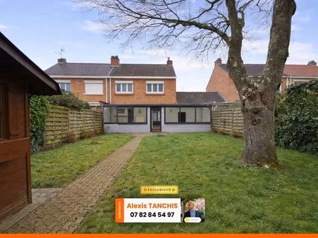 maison familiale 106 m² à rénover – garage  cave saine et grand jardin – lambersart conqué