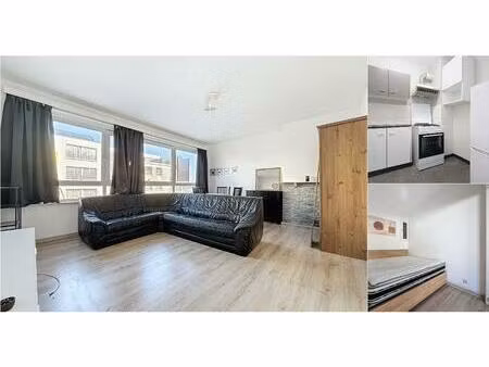 studio à vendre avec garage et 1 chambre   molenbeek-saint-jean (vbe00147)