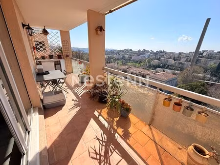 superbe appartement 4 pièces 74 62m2 à grasse saint matthieu  terrasse 14m2