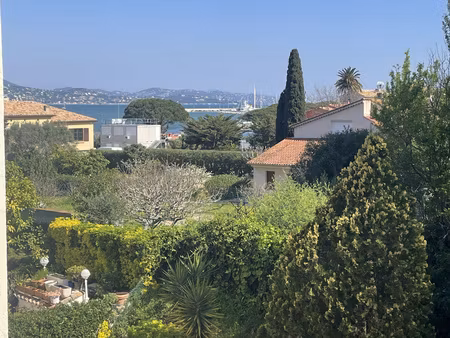 saint-tropez  t2 dernier étage avec solarium et place de parking