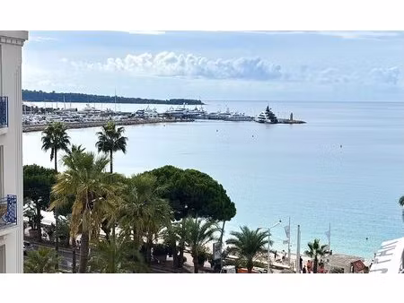 cannes croisette- angle hôtel martinez- baisse de prix - 2p belle vue mer