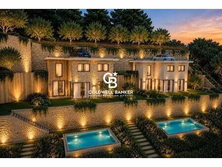 beausoleil - villa contemporaine d'exception avec vue mer  aux portes de monaco