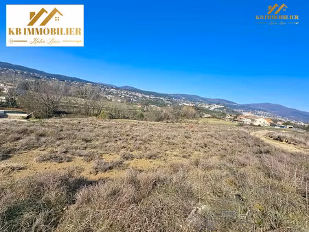 achat terrain 1 601m² st priest 07000