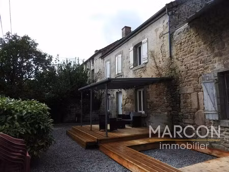achat maison 4 pièces 97m² st marc a frongier 23200