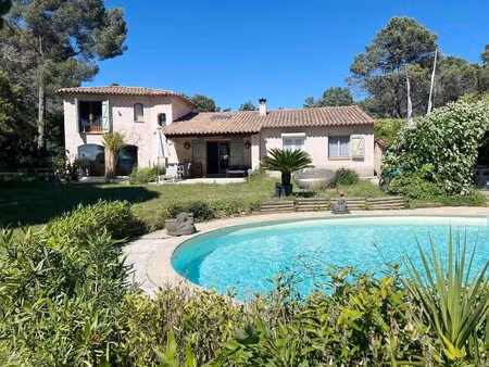 fayence villa individuelle 5 pièces 189m2 terrain 2095m2 env piscine