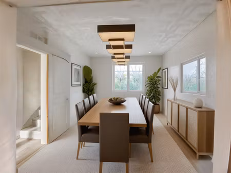 quartier les monceaux - maison individuelle élevée sur sous-sol / garage / terrain 616 m2 