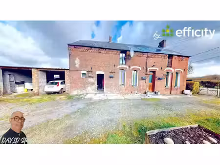 vente ferme 5 pièces 148.09 m² à locquignol (59530)  169 000 €